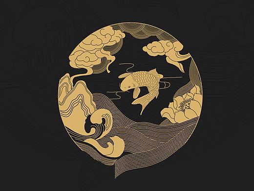 海里 插画，海报