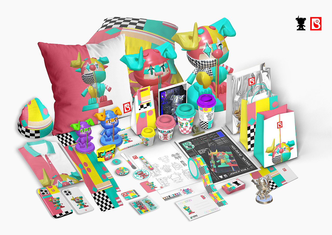 JOKER BULL（图ZMjYxMDU5MTQ0） - IP形象 - 站酷设计师羽阿斯大法原创素材 - 站酷ZCOOL