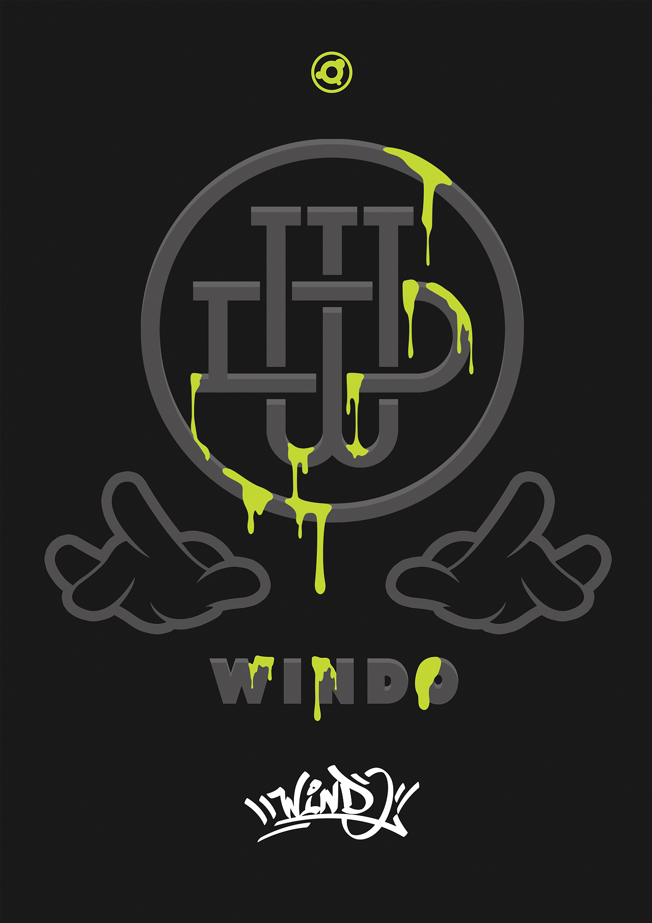 win do街舞社logo