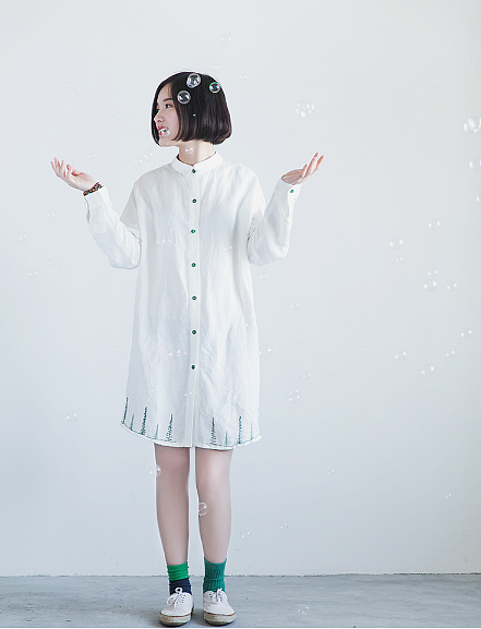 复古文艺服装搭配