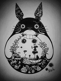 totoro（图ZMTMwMjA0MzI=） - 儿童插画 - 站酷设计师流之洋原创素材 - 站酷ZCOOL