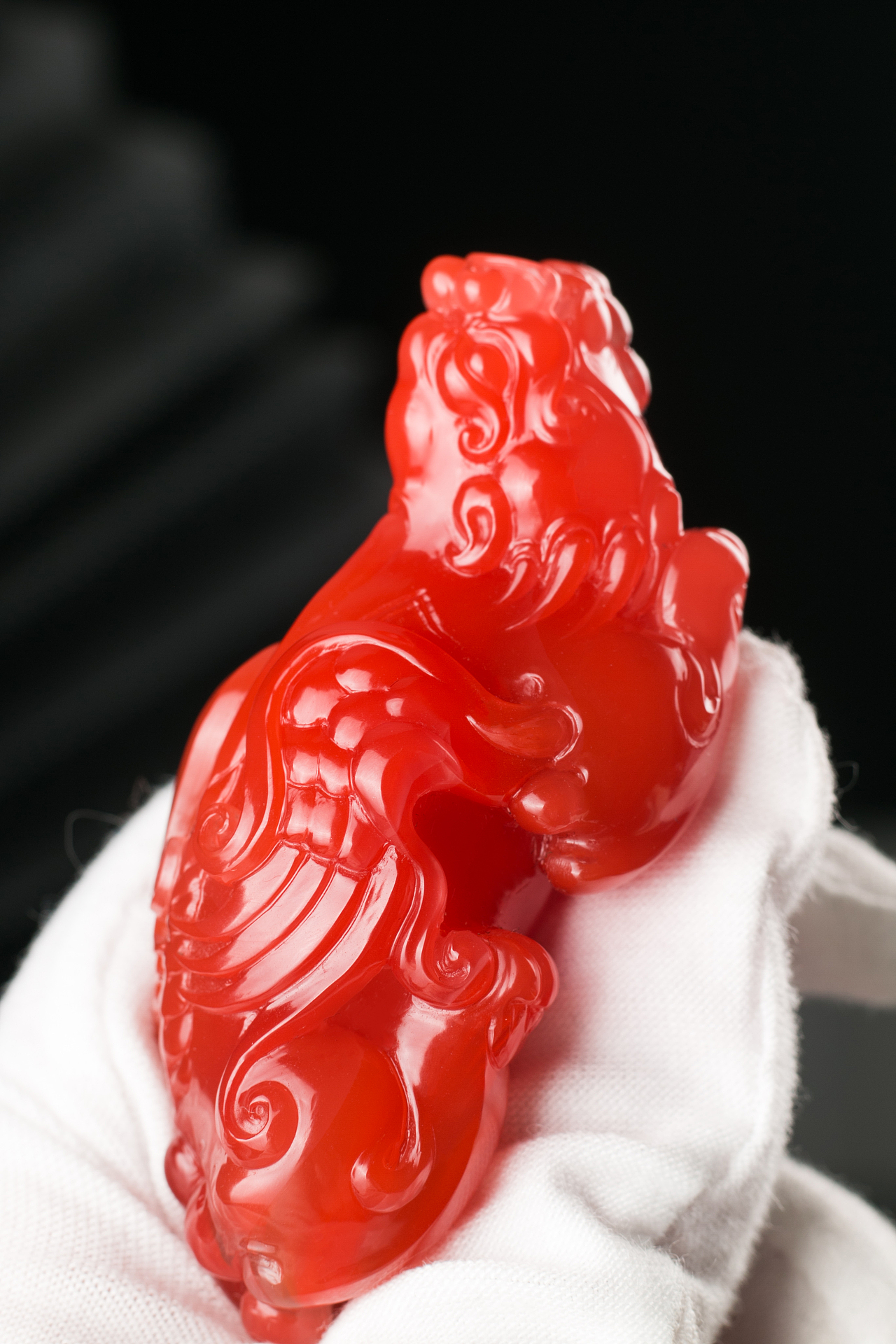 爱盘玩新品-保山南红拍摄