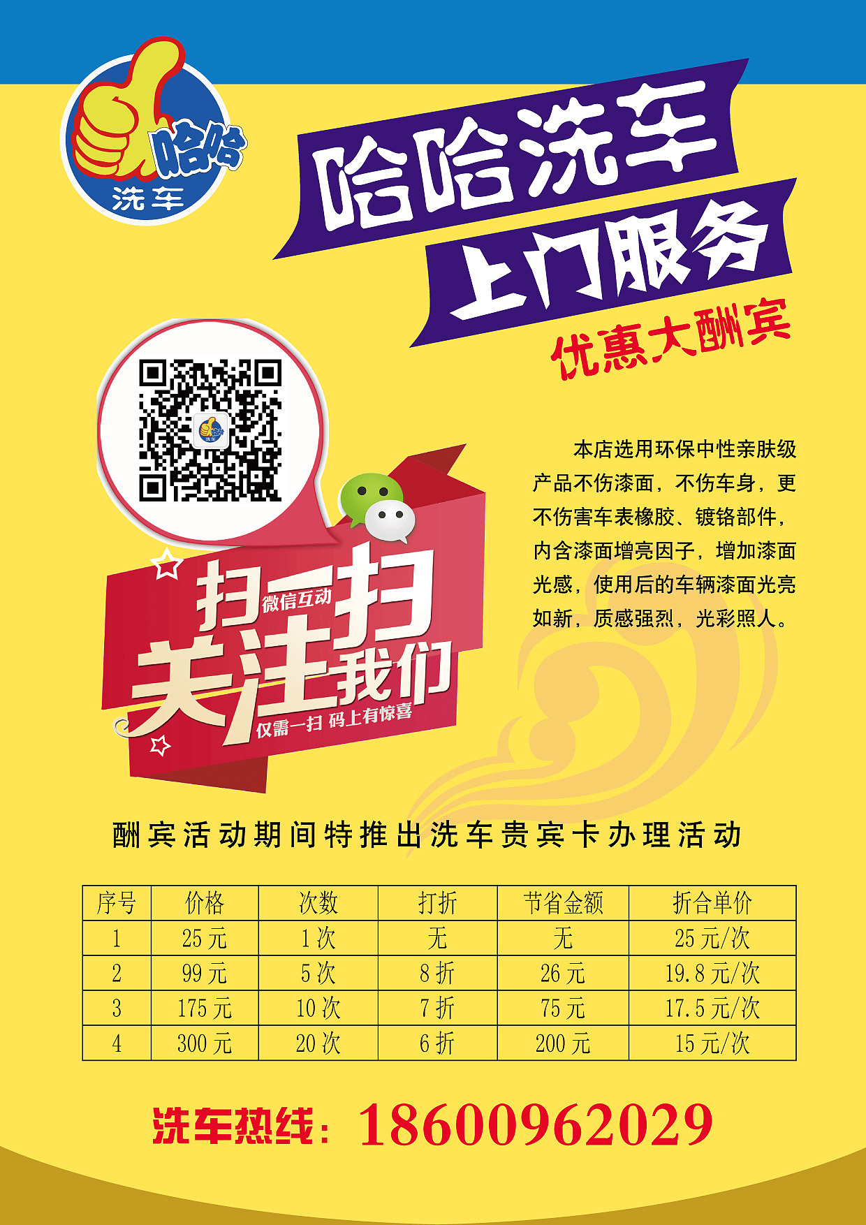 哈哈洗车系列物料设计（图ZNDYzNDA0ODA=） - 海报 - 站酷设计师郑金生原创素材 - 站酷ZCOOL