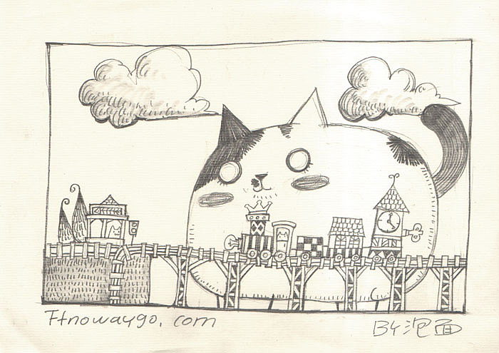 身边的猫咪,一套铅笔涂鸦，希望大家喜欢（图ZMTIwMzE3NTI=） - 创作习作 - 站酷设计师还是一碗泡面原创素材 - 站酷ZCOOL