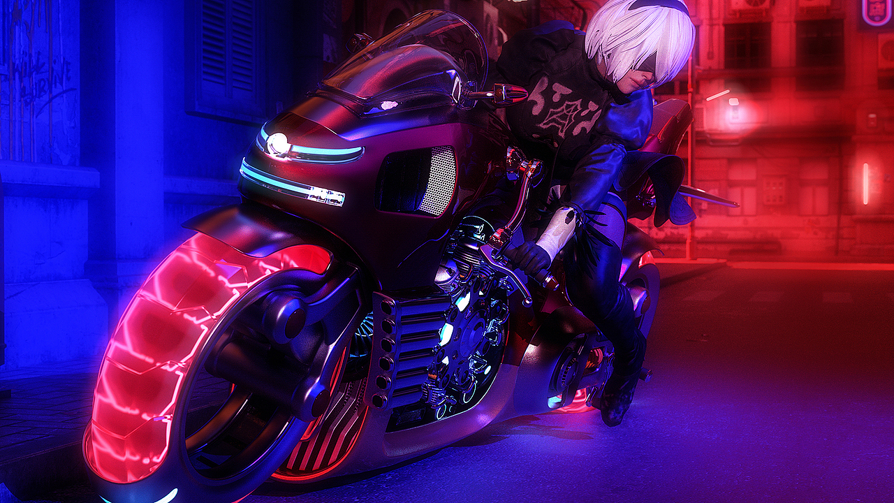 尼尔机械3D（图ZMTkxOTczMDg4） - 人像摄影 - 站酷设计师修图师徐进原创素材 - 站酷ZCOOL