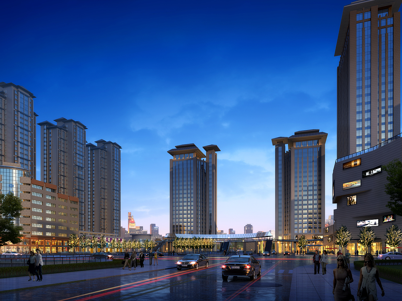 白银城市综合体项目（图ZNDc0MDQ0OTI=） - 建筑设计 - 站酷设计师设计师董帅原创素材 - 站酷ZCOOL