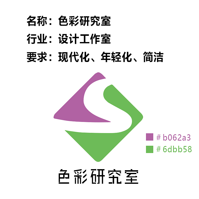 第一个logo设计没经验
