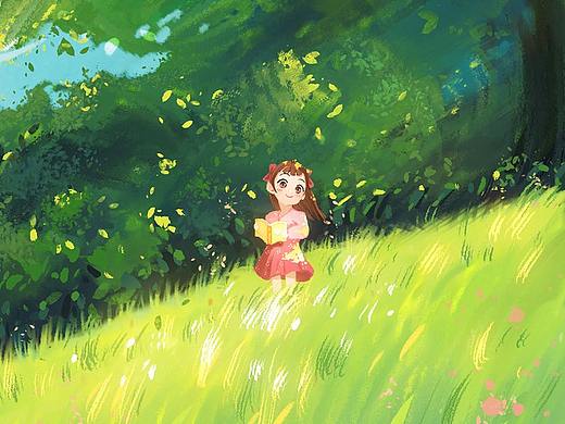 夏日日簽繪（一）（個人主頁-ZNTQ1MTgwMDQ=） - 創(chuàng)作習作 - 站酷設計師甜粥粥_原創(chuàng)素材 - 站酷ZCOOL