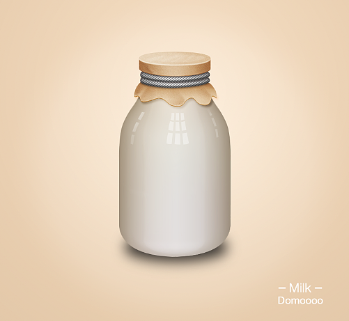【教程】奶瓶icon的制作步骤——AI与PS的结合（图ZMjA1NjkwMzI=） - 图标 - 站酷设计师Domoooo原创素材 - 站酷ZCOOL