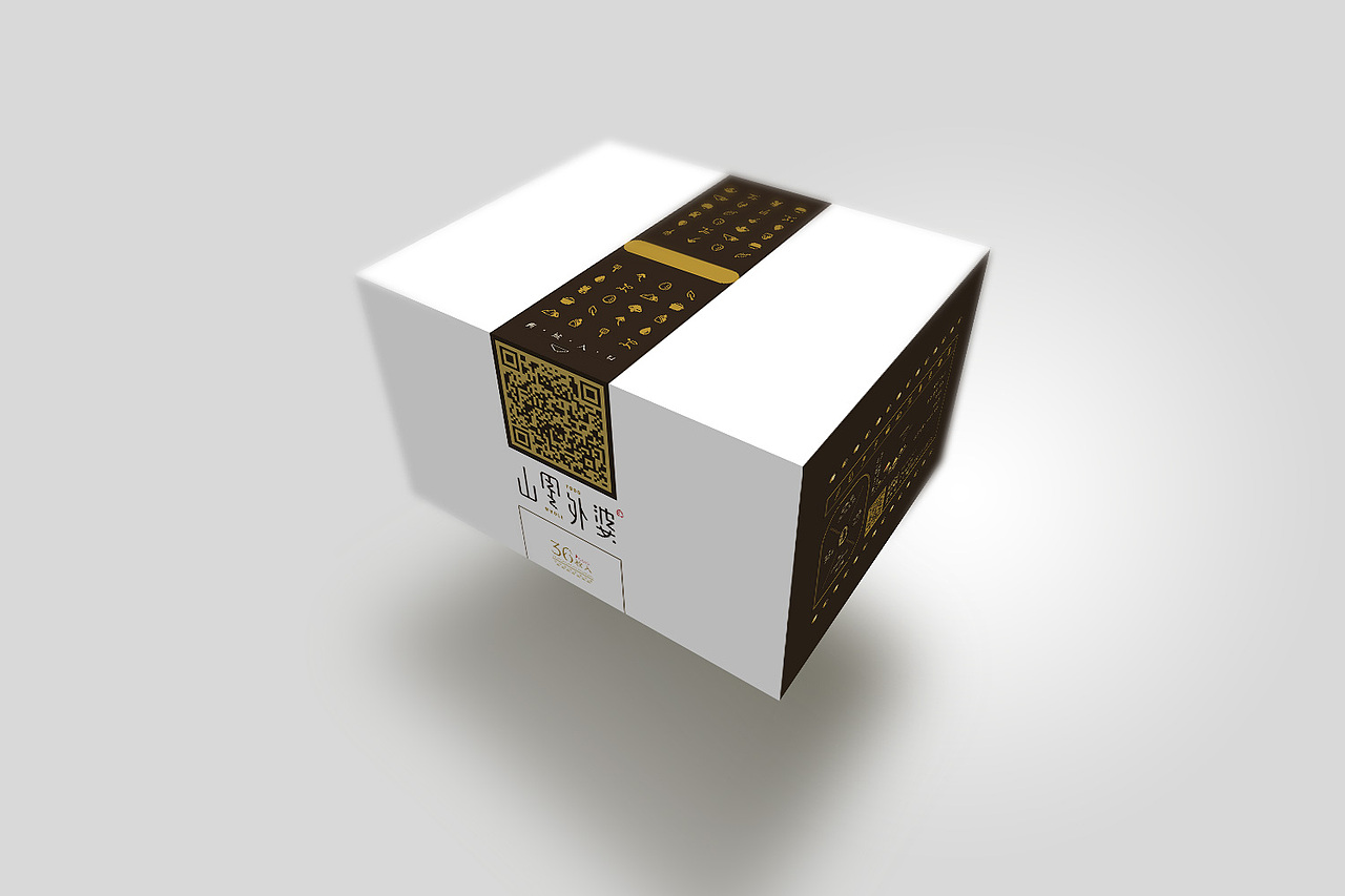 山里外婆鸡蛋包装