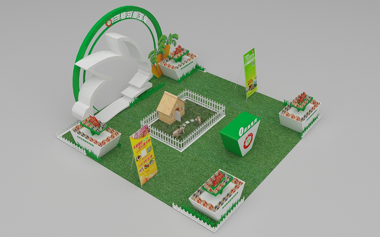 云崖玉兔（图ZMjUwNTY4MDAw） - 展陈设计 - 站酷设计师雨林商业空间设计原创素材 - 站酷ZCOOL