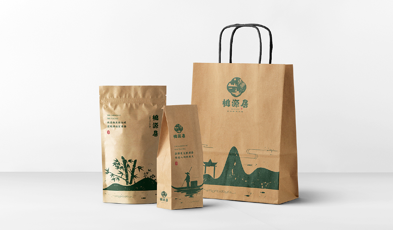 桃源居 国风品牌设计