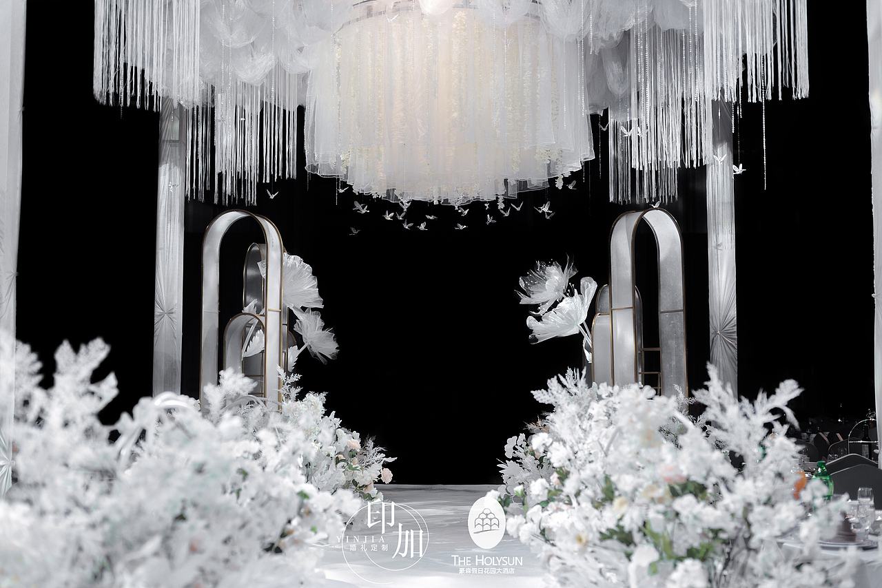 净透~ 豪森假日香槟白纯色系婚礼（图ZMjM5NzE3NjY4） - 人文/纪实摄影 - 站酷设计师印加wedding原创素材 - 站酷ZCOOL