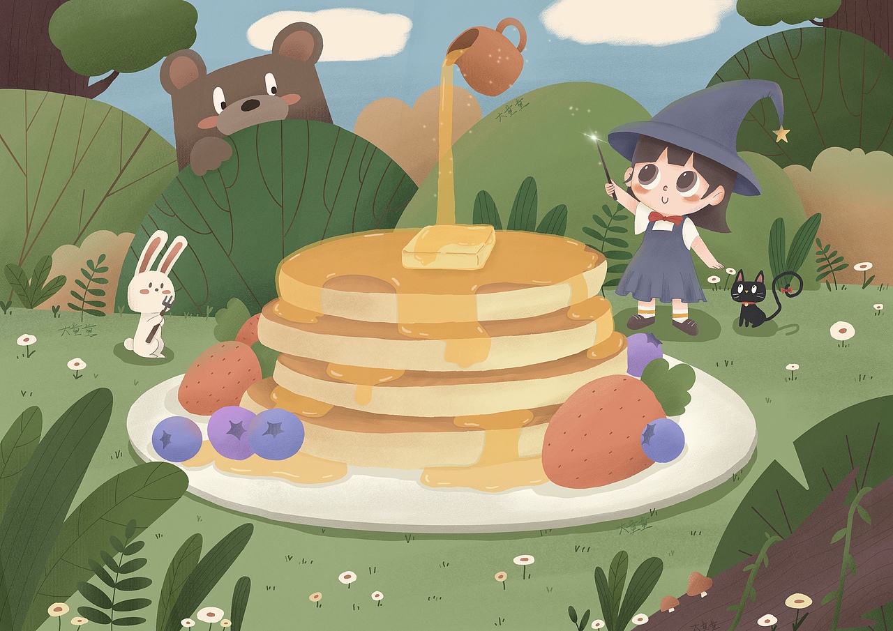 第二幅（图ZMjYyNzI4MzYw） - 儿童插画 - 站酷设计师大童童n原创素材 - 站酷ZCOOL