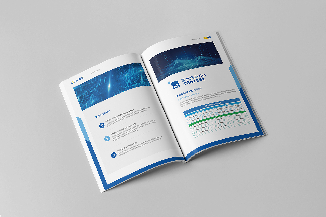 互联网科技运维解决方案画册