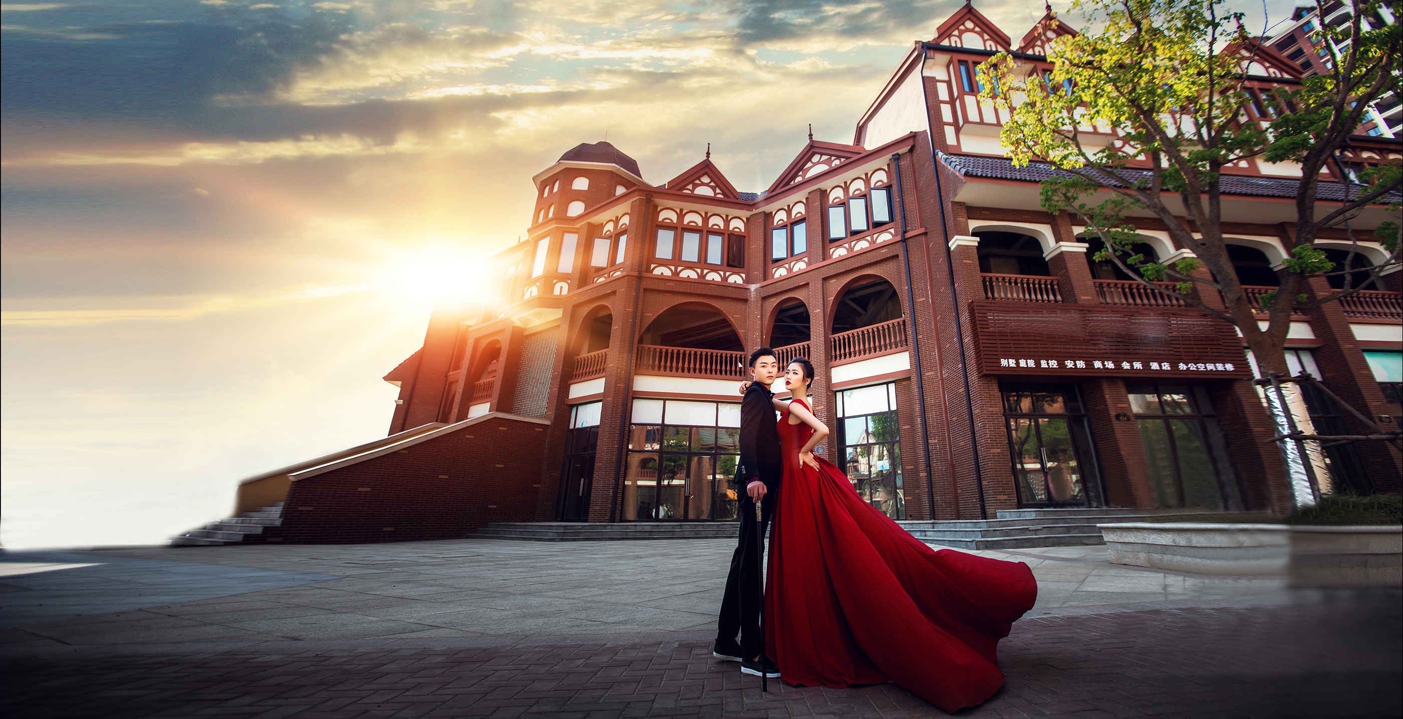 【爱吧摄影】独家法式建筑