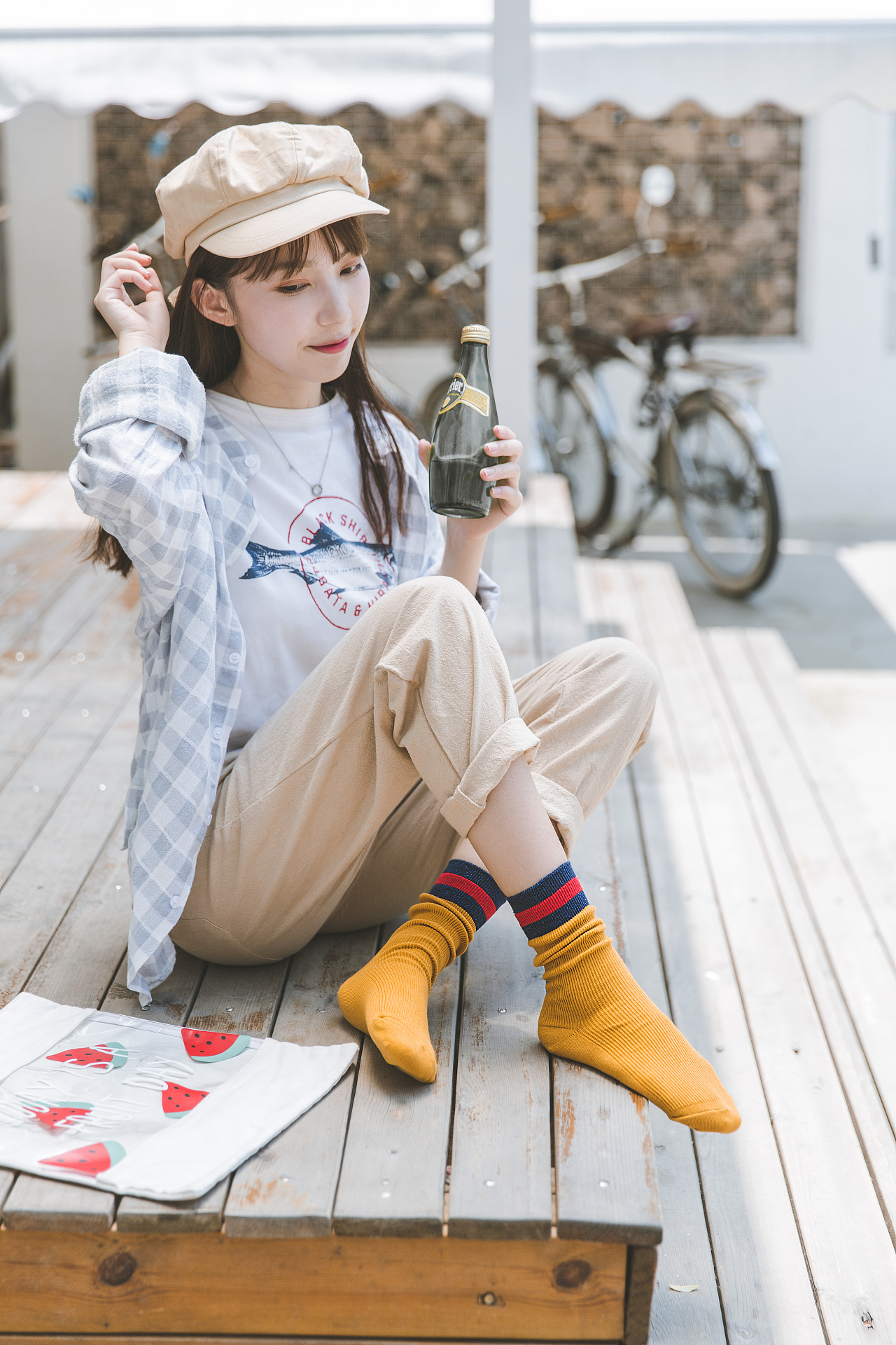 2018秋冬日系堆堆袜女袜系列袜子