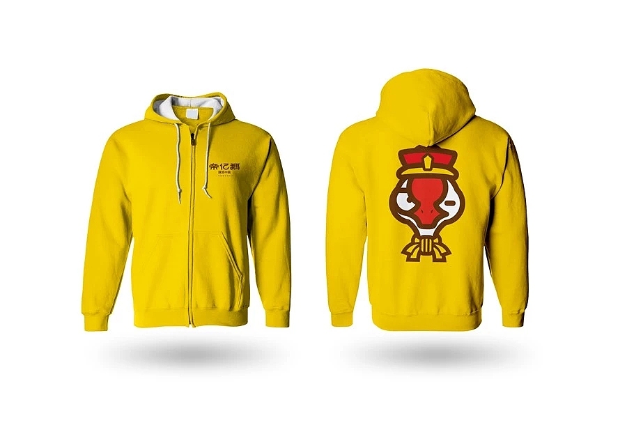 帝亿鹅|那只戴清朝皇帝帽的鹅,是一家饭店的LOGO!