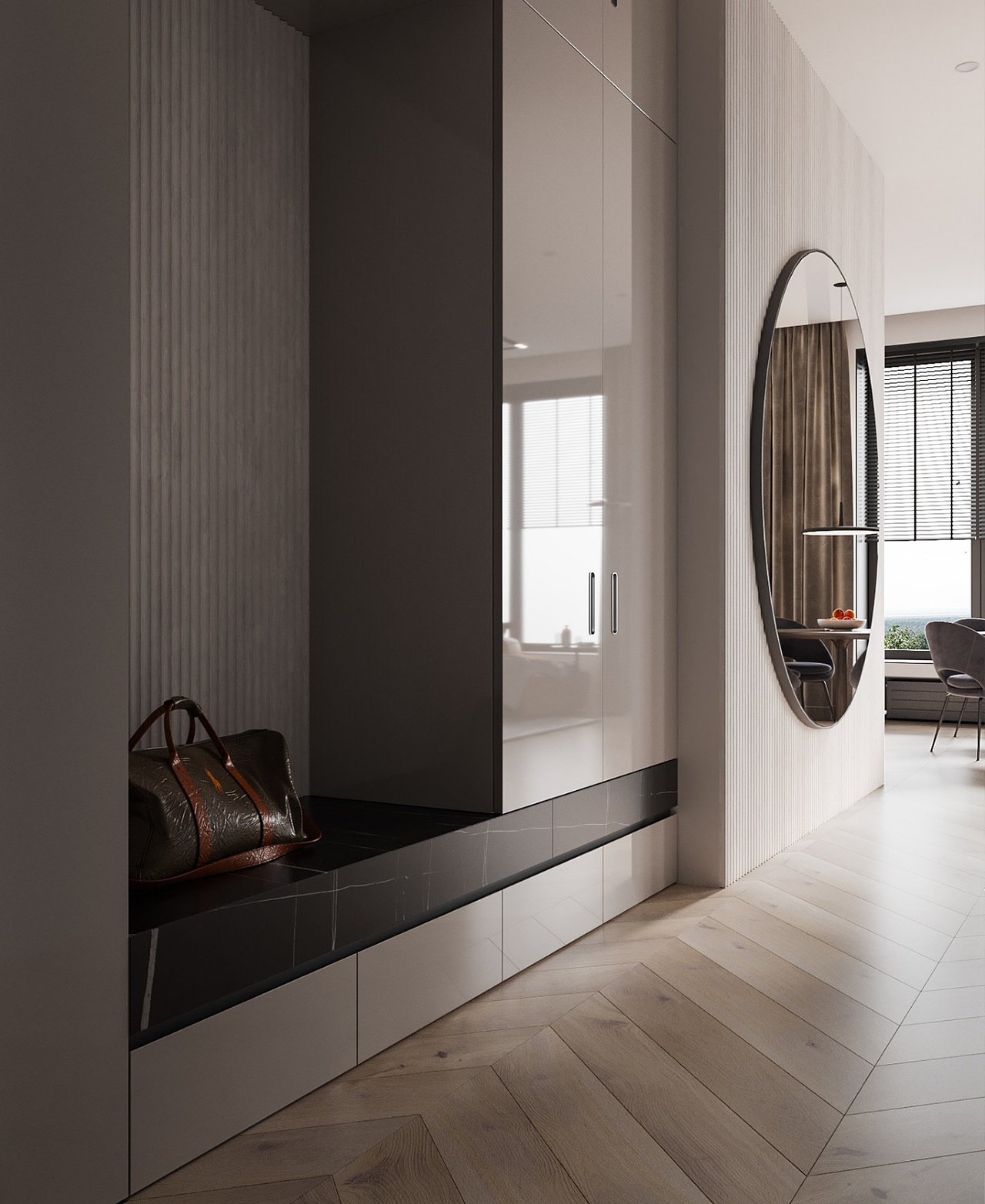 高级灰+橙色,让人百看不厌的组合