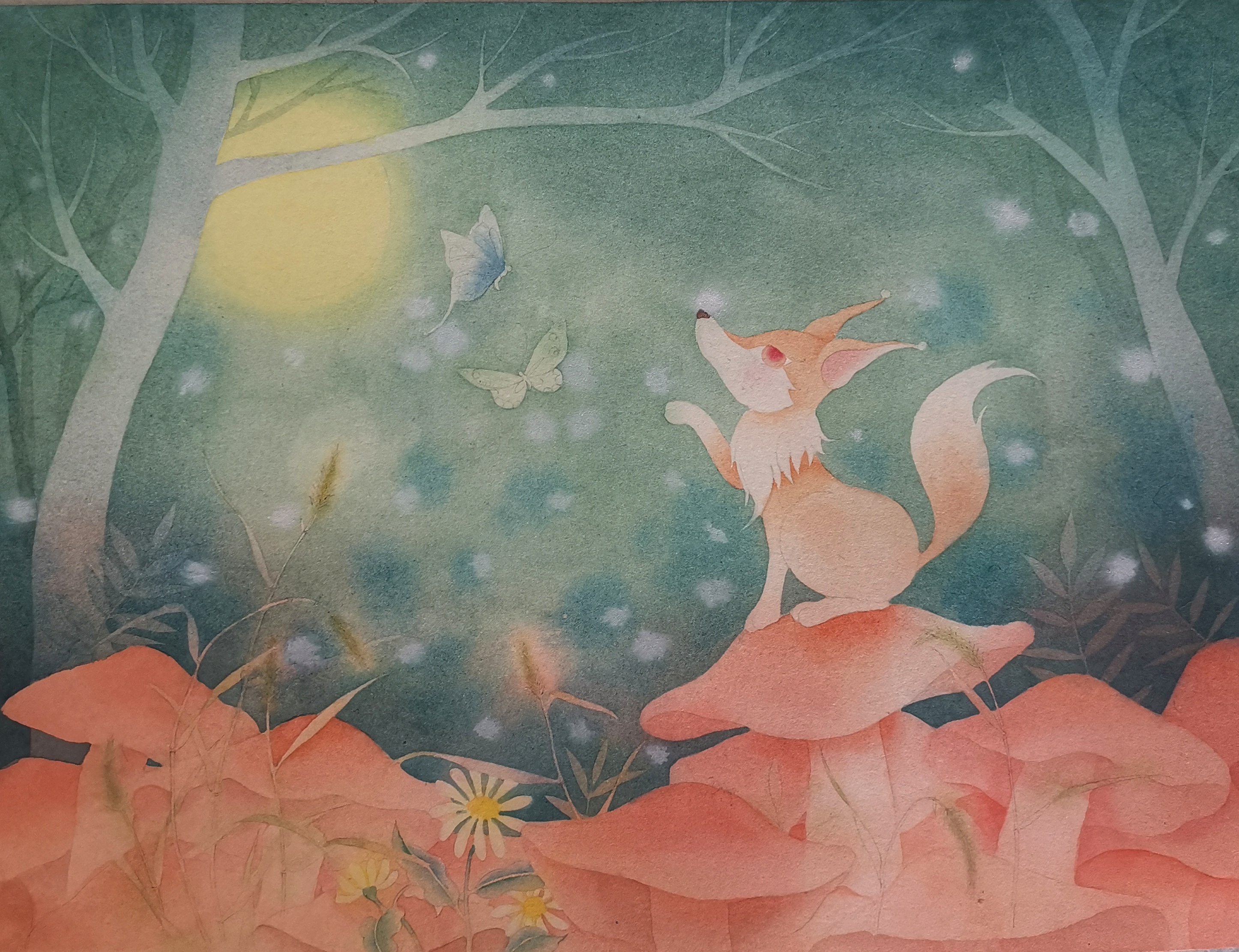 《仲夏夜之梦》|插画|其他插画|唐角丽 - 原创作品 - 站酷 (zcool)