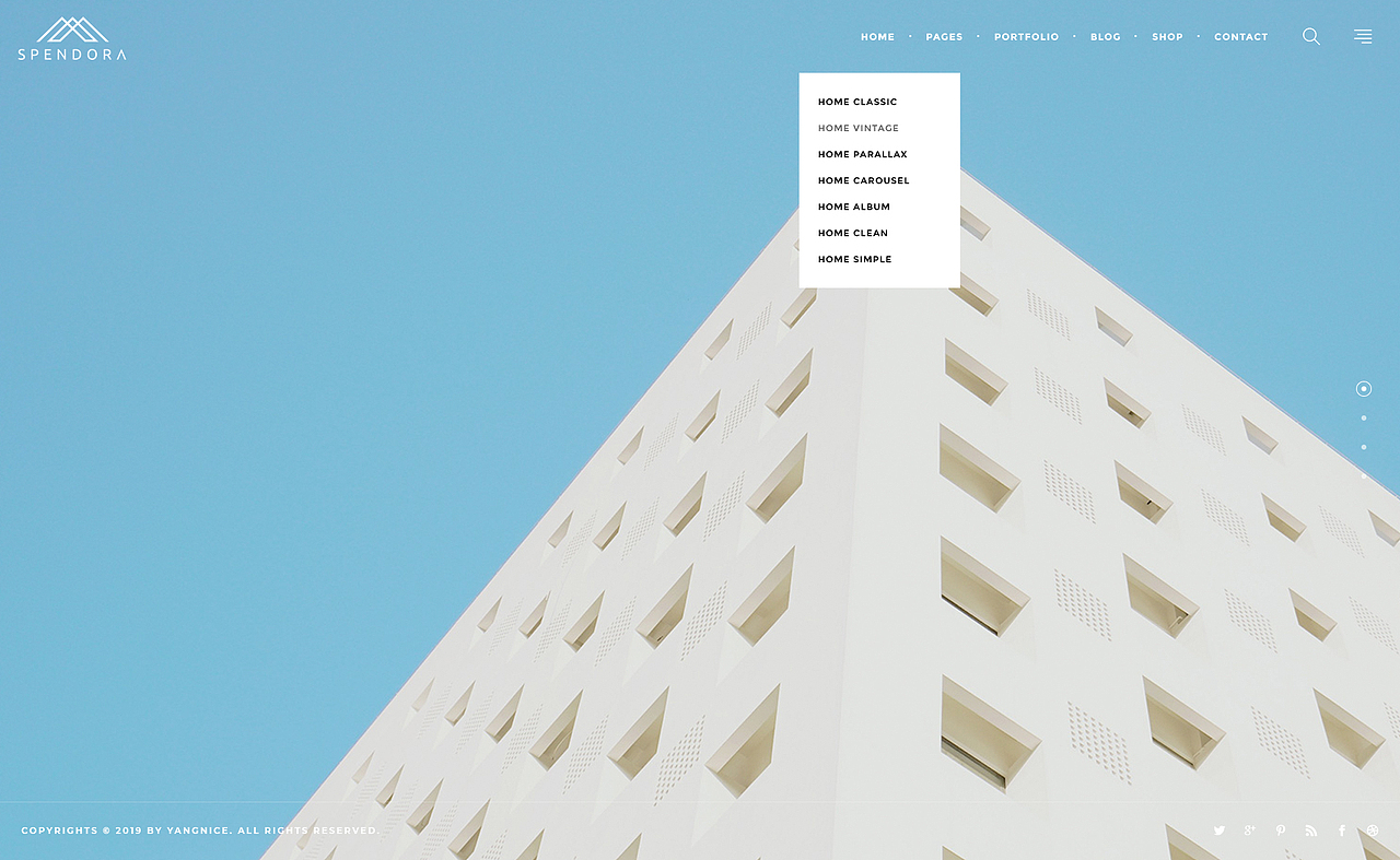 Spendora建筑设计官网设计（图ZMTQzODk2MTk2） - 企业官网 - 站酷设计师hoooohi原创素材 - 站酷ZCOOL