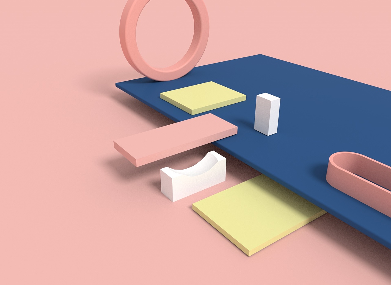 电商设计c4d场景建模渲染