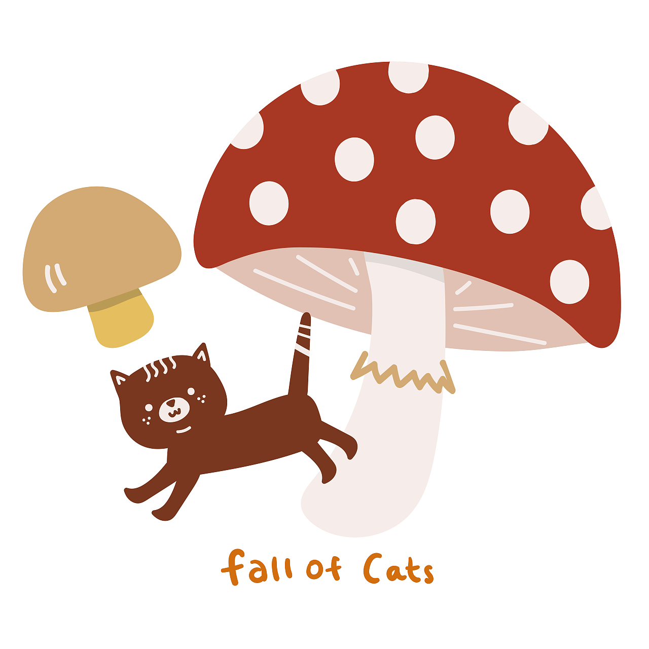 fall of cats|插画|儿童插画|张悠悠eunice - 原创作品 - 站酷 (zcool