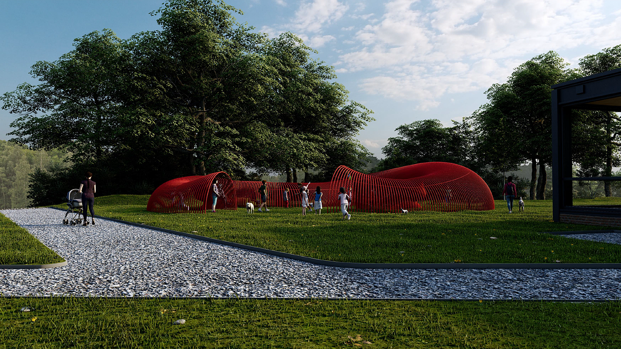 蜀绣公园艺术装置（图ZMjkxMDQzNjI0） - 景观设计 - 站酷设计师蒋_萌原创素材 - 站酷ZCOOL