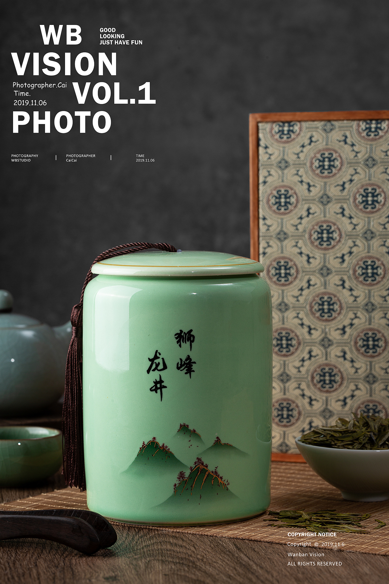 龙井茶叶礼盒拍摄（图ZMjQyODE0NzM2） - 产品摄影 - 站酷设计师大生菜_原创素材 - 站酷ZCOOL