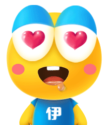 来伊份伊仔卡通形象吉祥物