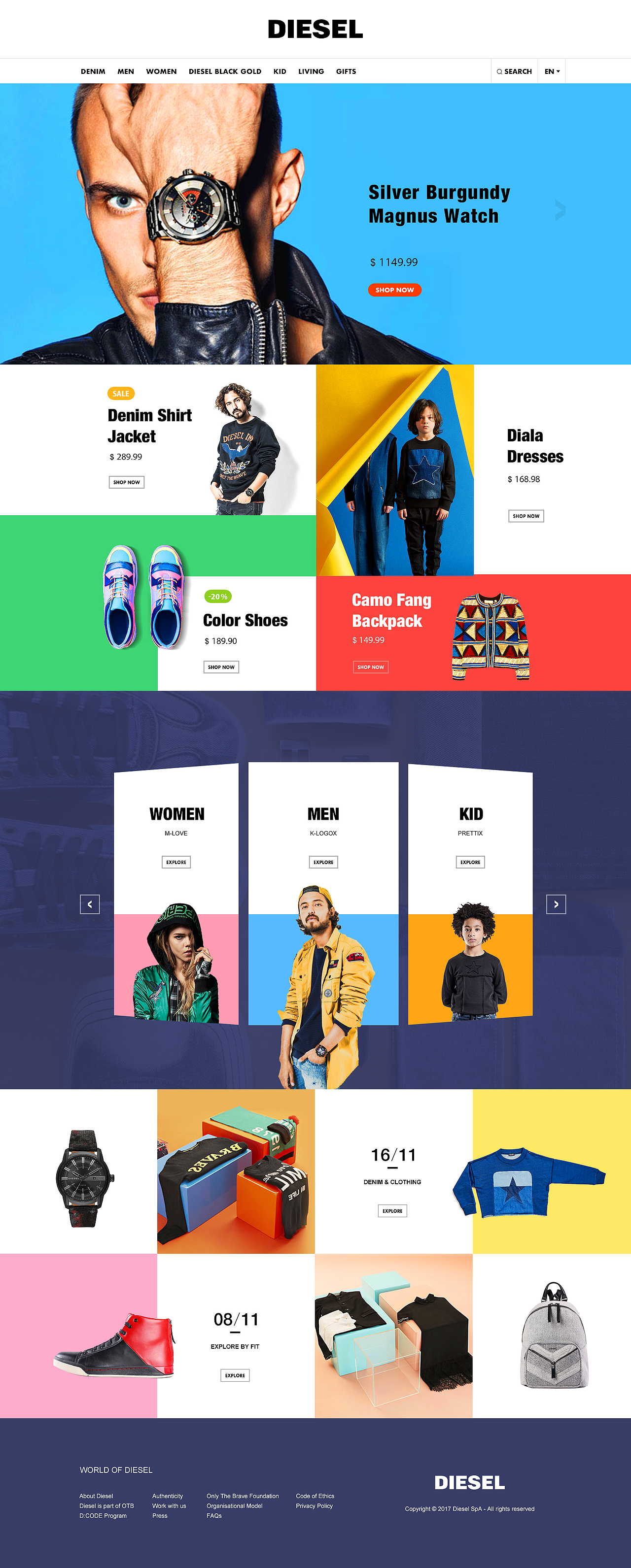 原创电商网页设计 - DELSEL美国潮牌（图ZOTkyMjQ0ODg=） - 电商 - 站酷设计师神奇的奇子原创素材 - 站酷ZCOOL