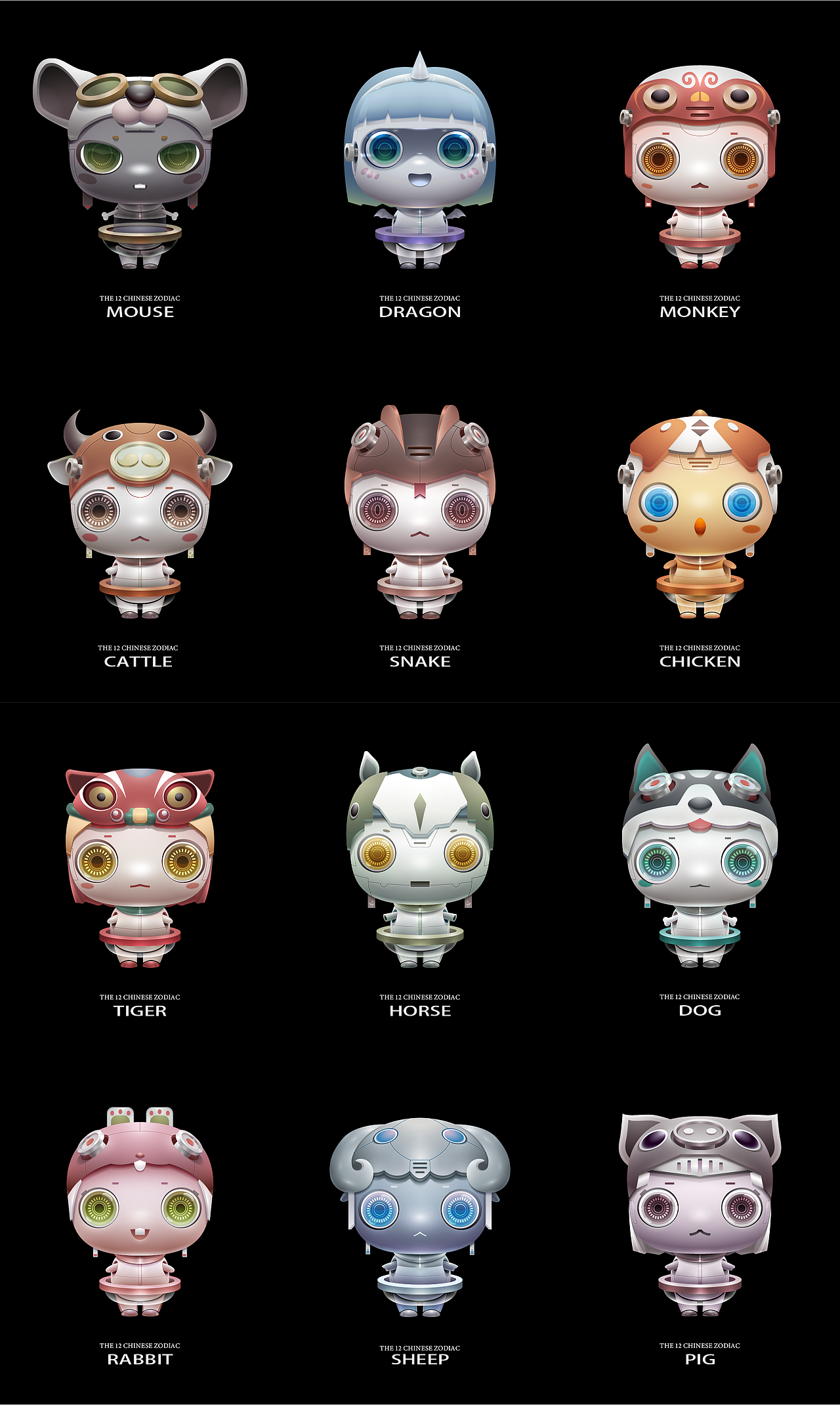 十二生肖chinesezodiac