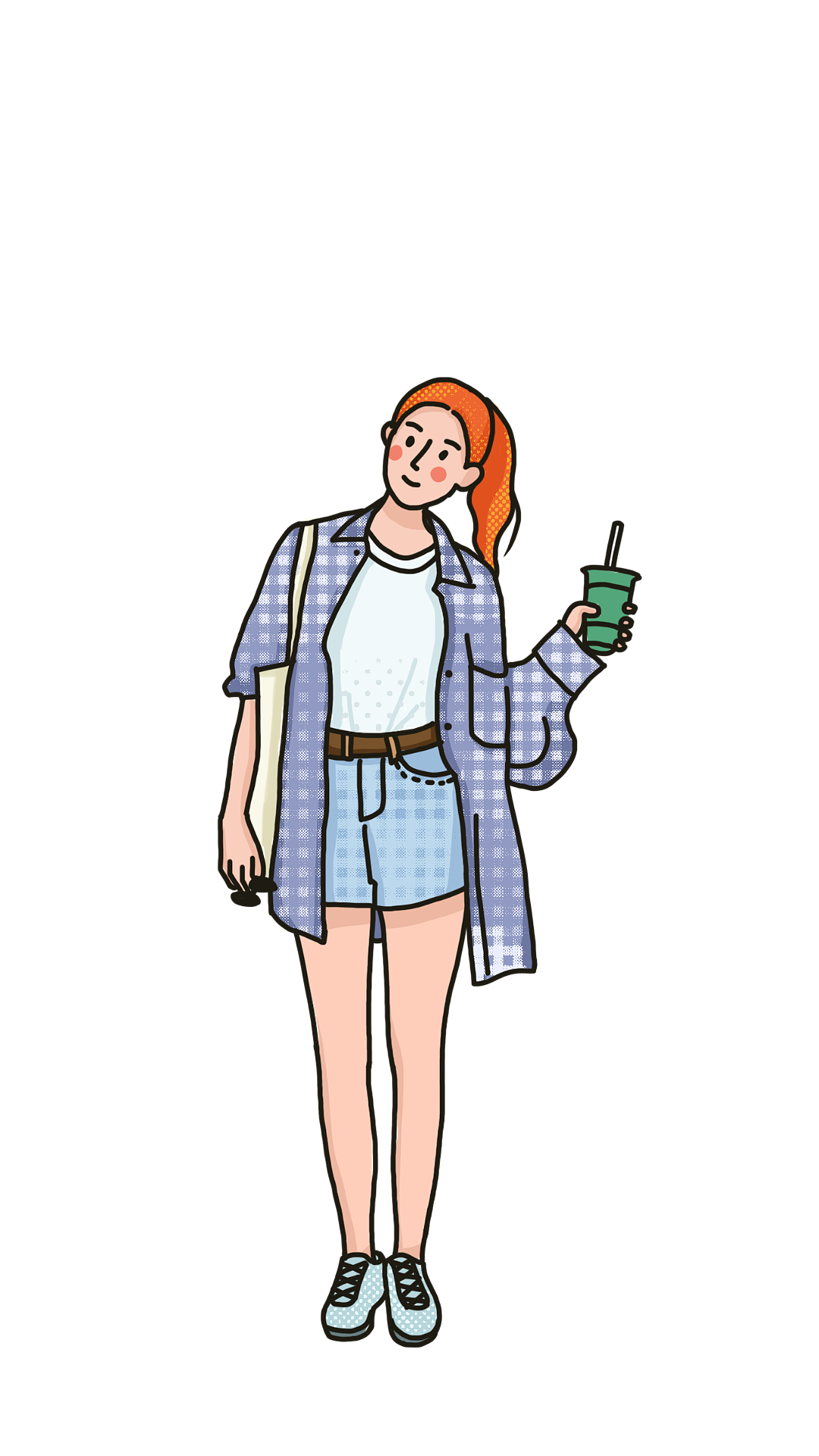 肚兜风格小人物