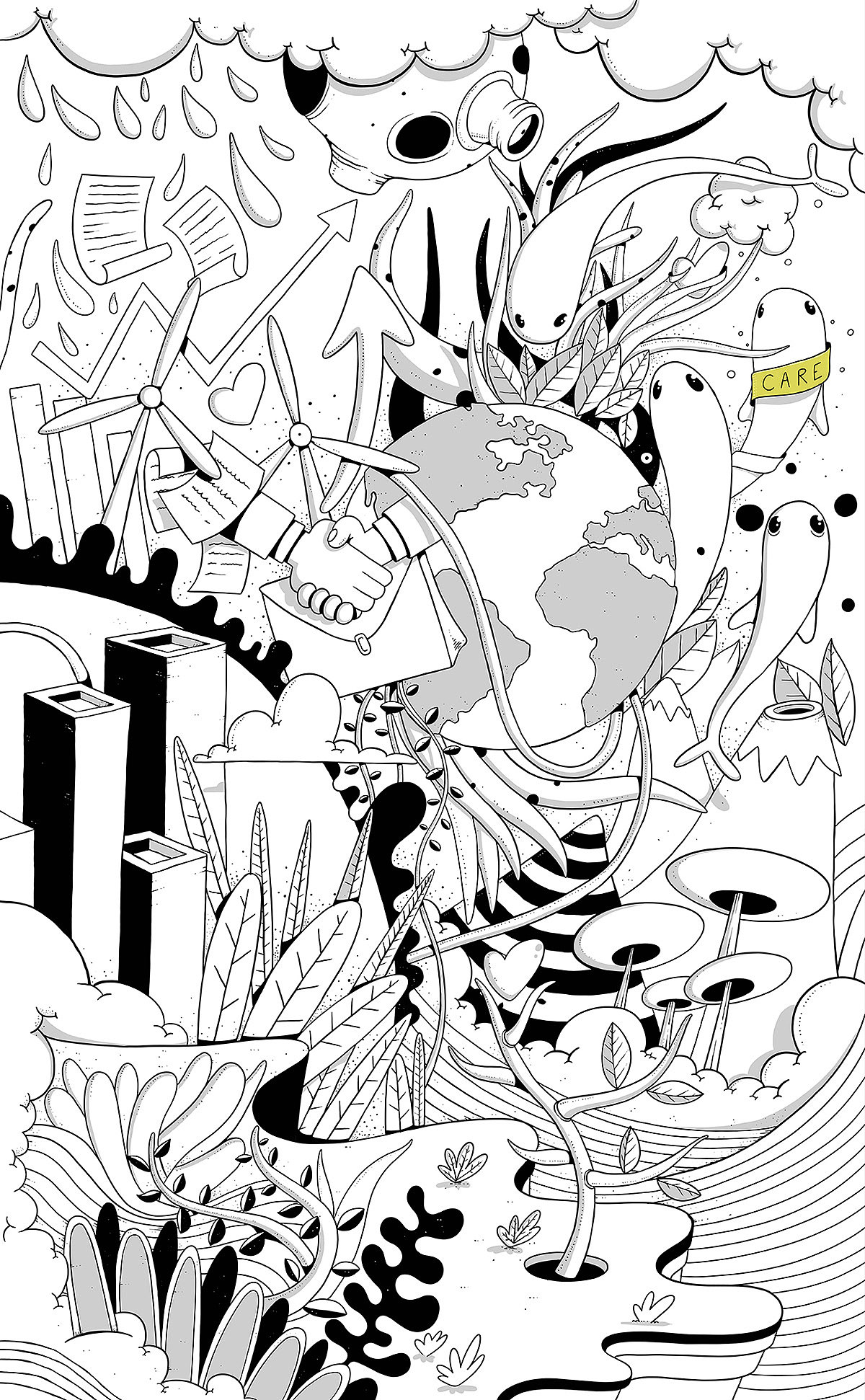 Oscar Llorens为欧洲学府HASTING NEXUS设计的插画（图ZMTk5NDE0MzUy） - 商业插画 - 站酷设计师AG艺峰国际原创素材 - 站酷ZCOOL