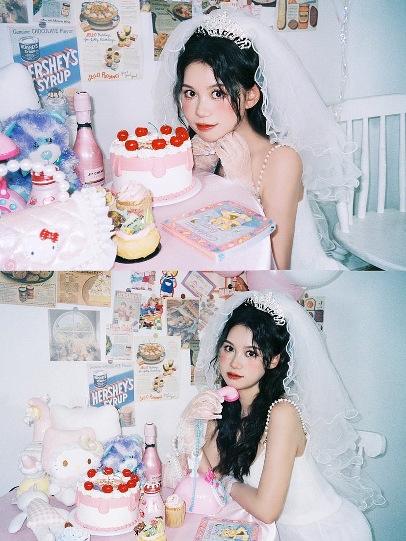 韩系画报💕姐妹们🎂全网最火的生日写真来啦!