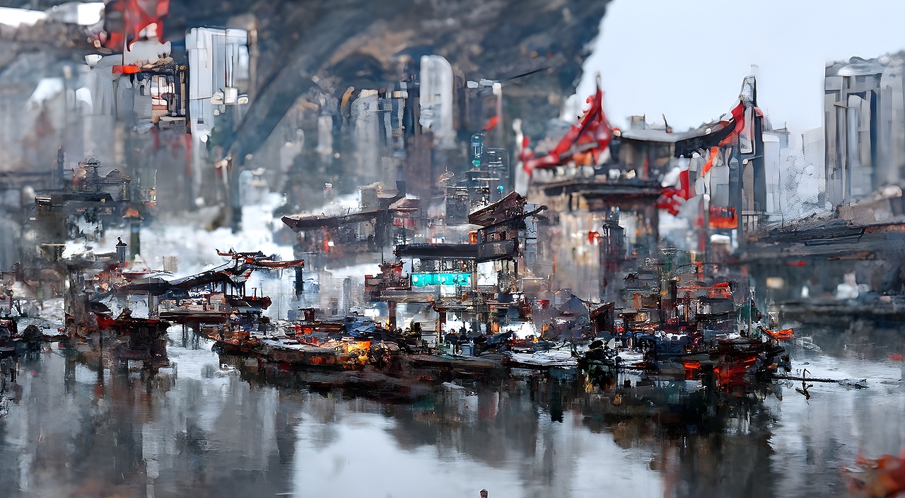 梦里山城-ayu醒梦如画-10/365（图ZMjkyMjg0NTA0） - 创作习作 - 站酷设计师AYUS原创素材 - 站酷ZCOOL