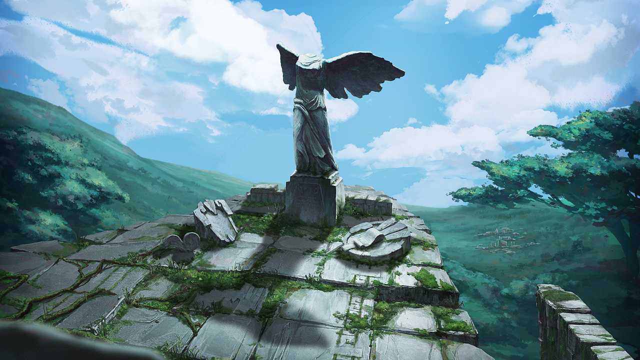 悬崖神殿（图ZNTMxNzUyOTY=） - 概念设定 - 站酷设计师zeyi泽亿原创素材 - 站酷ZCOOL
