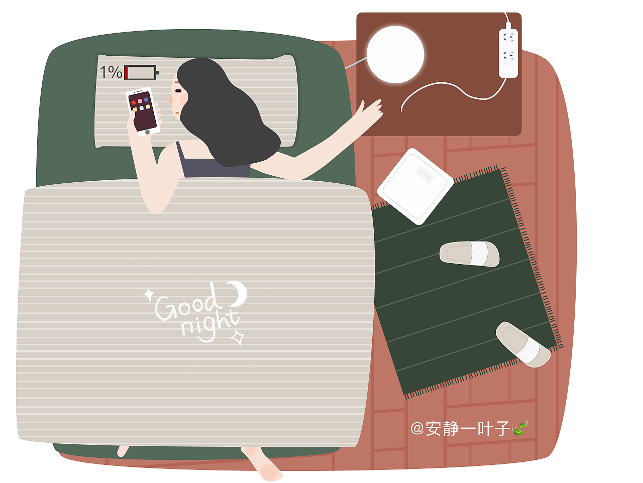 插画（图ZMTI3MzQ5OTIw） - 创作习作 - 站酷设计师靳小白原创素材 - 站酷ZCOOL