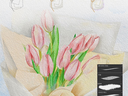 人间水蜜桃这谁受得了啊，郁金香花如其名