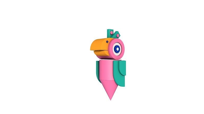 C4D临摹练习（图ZMTI5MDc1MjEy） - 人物/生物 - 站酷设计师慧慧姐姐原创素材 - 站酷ZCOOL