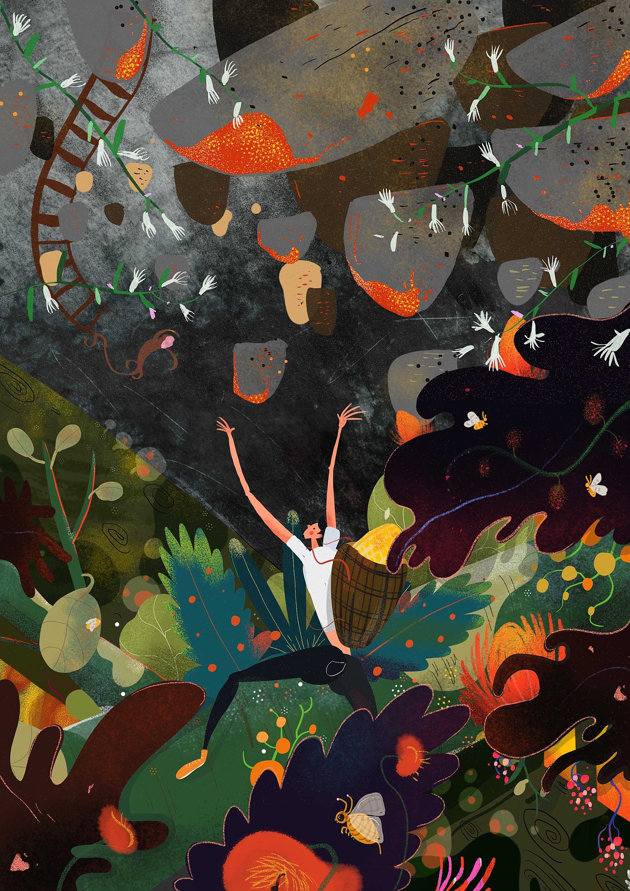 關(guān)于森林的故事合集（圖ZMTgwMTM1MTIw） - 商業(yè)插畫 - 站酷設(shè)計(jì)師阿蚌Boom原創(chuàng)素材 - 站酷ZCOOL