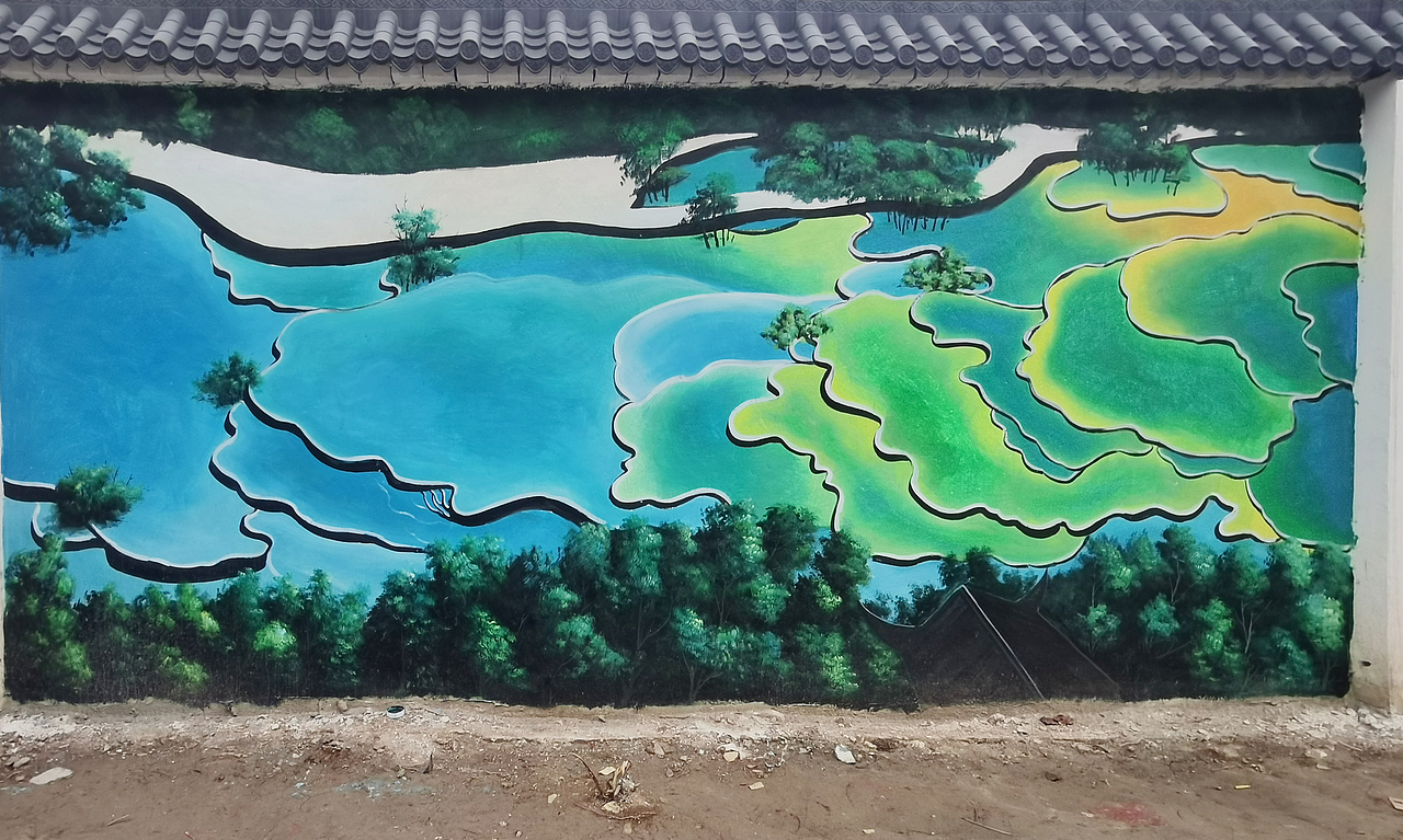 新农村墙绘,新农村壁画,农村壁画,农村文化墙