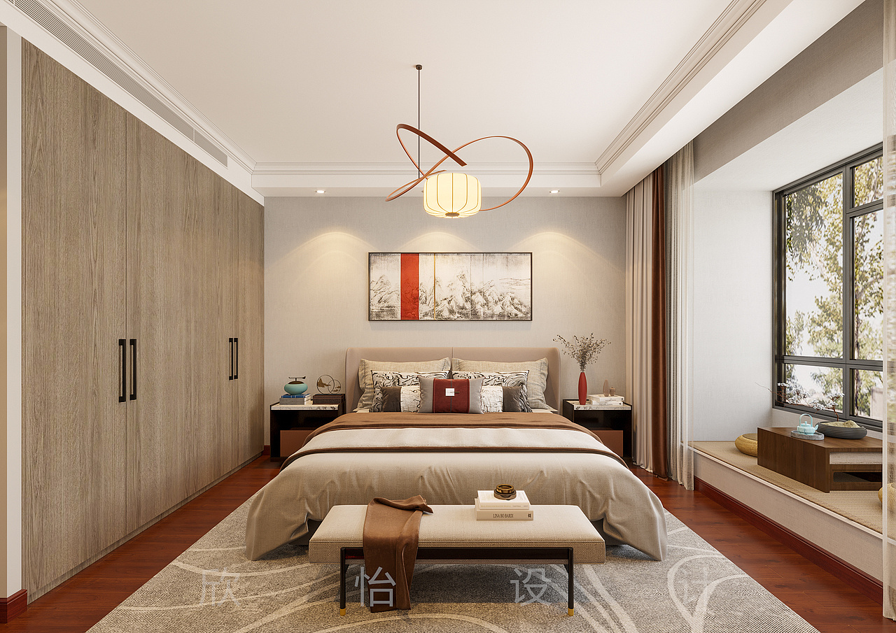 现代风住宅 | 简约设计与抽象艺术的集合