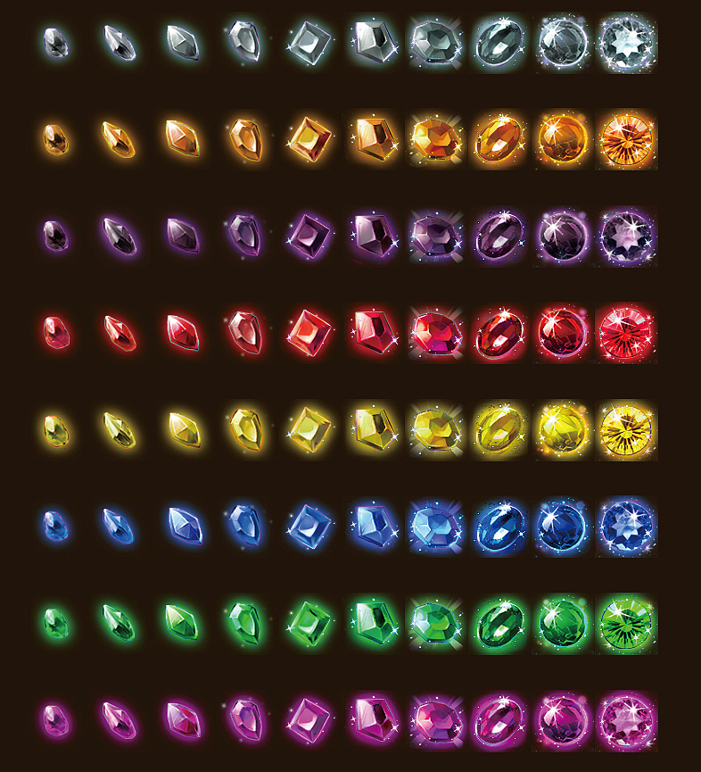 宝石（图ZMTU2MDI3NDQ=） - 游戏UI - 站酷设计师Etihw丶原创素材 - 站酷ZCOOL