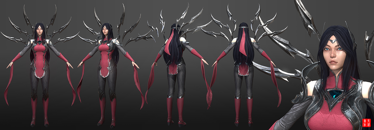 英雄联盟系列模型 刀锋舞者——艾瑞莉娅