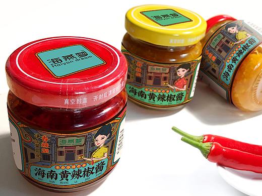 海燕梦 海南黄辣椒酱
