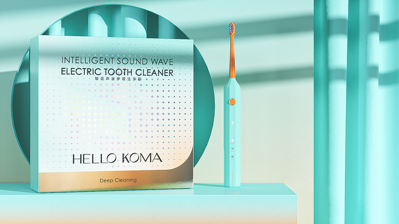 森度品牌 X 萌嗨马 | 智能声波护理洁牙器包装
