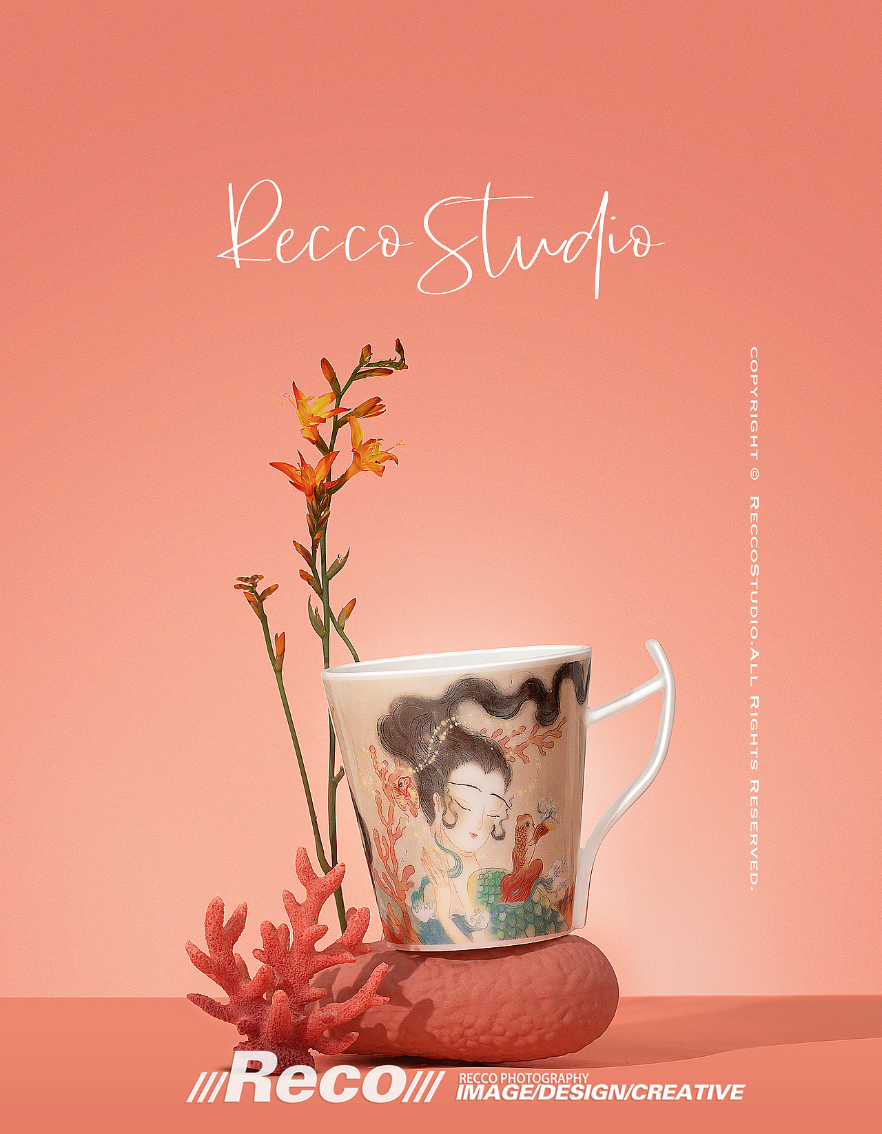 {古鱼禾} 马克杯 产品静物摄影（图ZMjU5NjU5NTY4） - 产品摄影 - 站酷设计师Recco原创素材 - 站酷ZCOOL