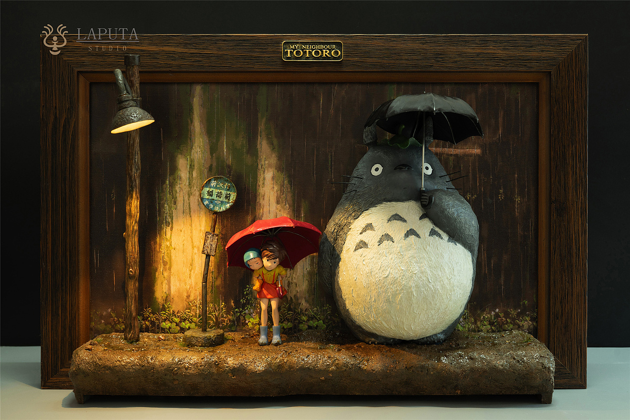 画廊系列第二弹龙猫巴士站