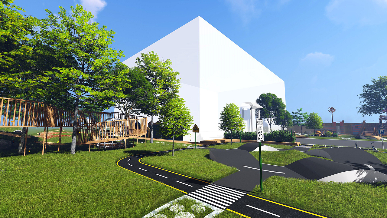 山西运城临猗县幼儿园户外设计